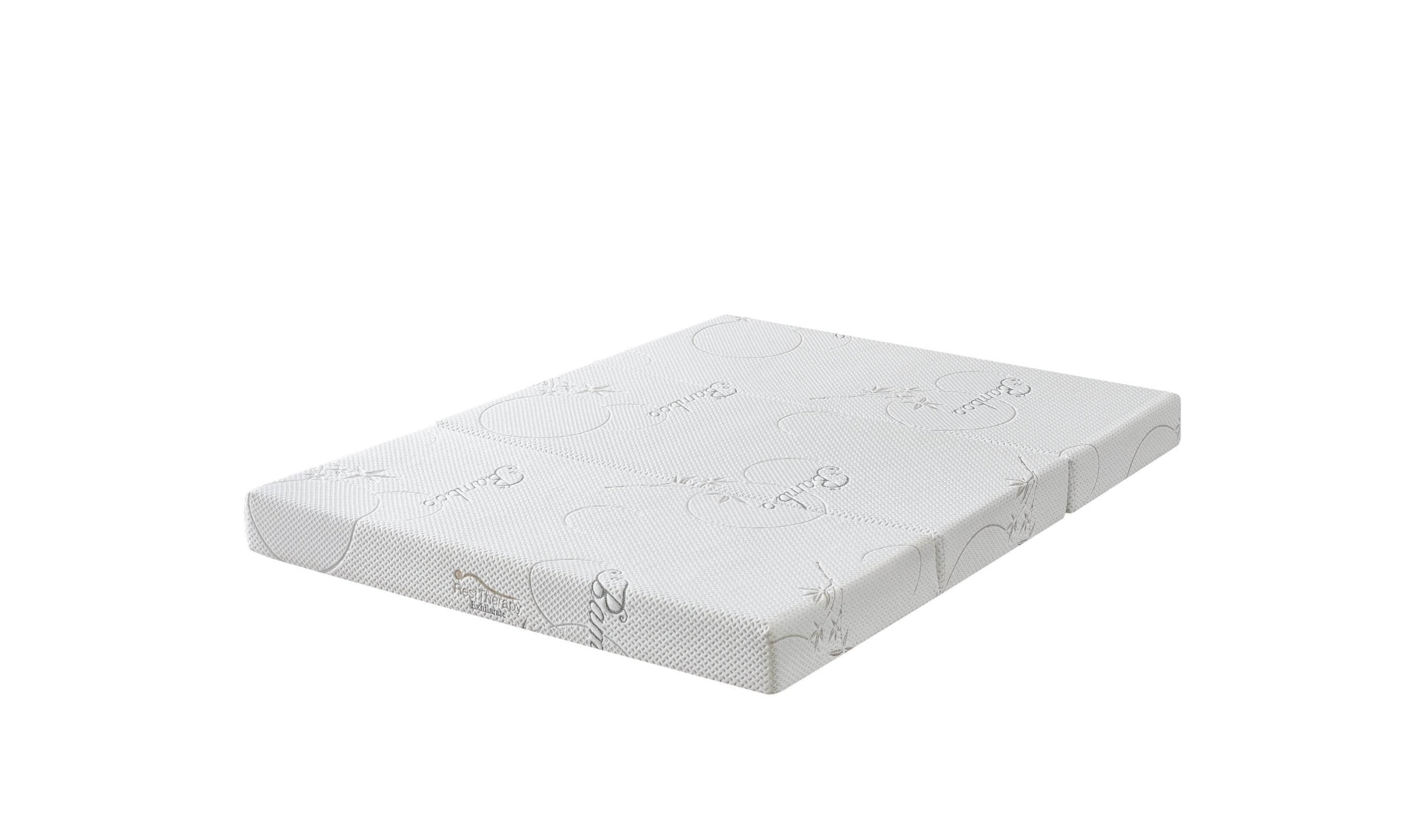 Bamboo tri deals fold mattress